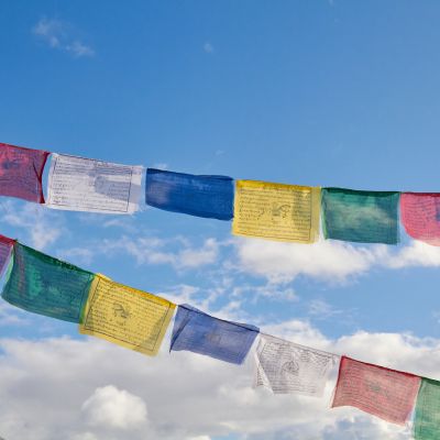 Naturheilpraxis Klein Tibetische Fahnen